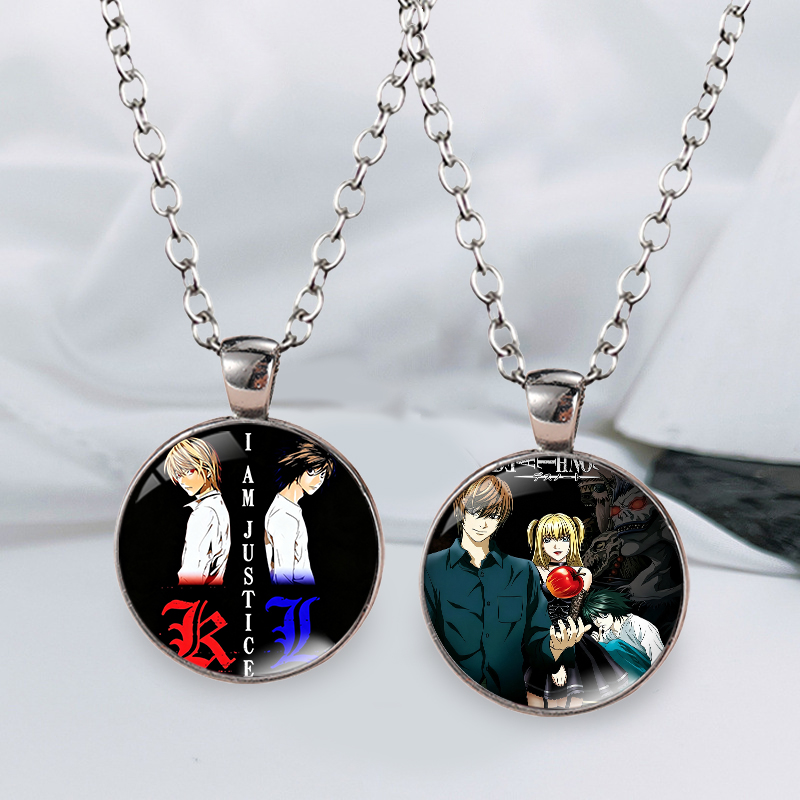 Men'S Fashion Jewelry - デスノート タイムジェムネックレス メンズ レディース アニメ柄 ファッションネックレス