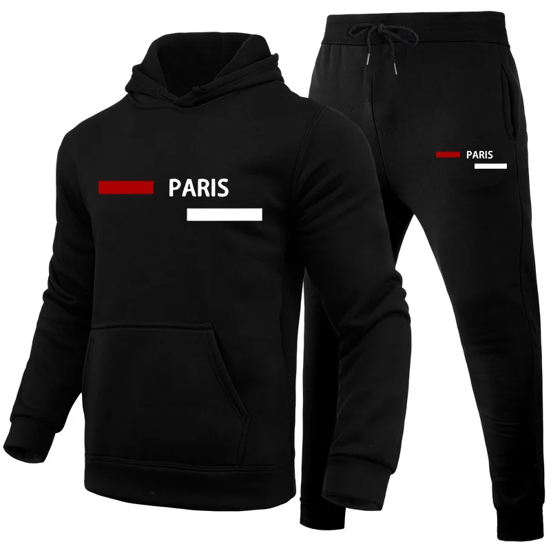 Men'S Fashion Hoodies - メンズトラックスーツ ファッション カジュアル フード付きスウェットシャツ スウェットパンツ アウトドア