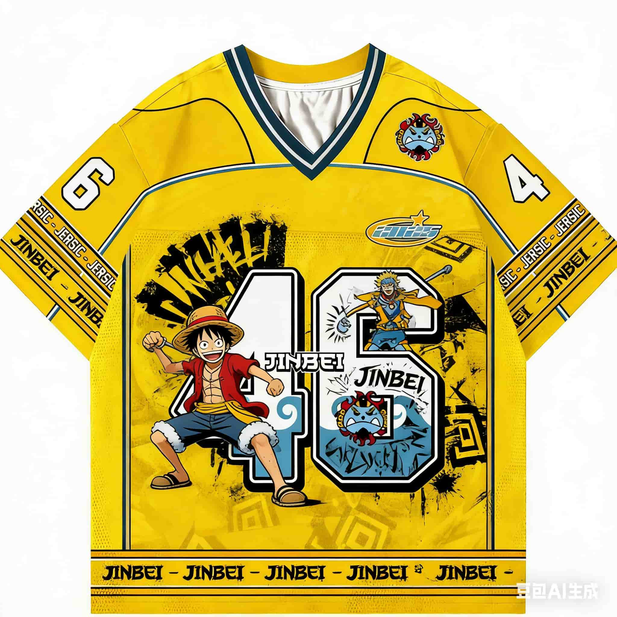 Mens Fashion Baseball Jersey - 2026 ジャージワンピース麦わら海賊団アニメ Kpop 野球ホッケー Tシャツファッションストリートアニメ Y2k