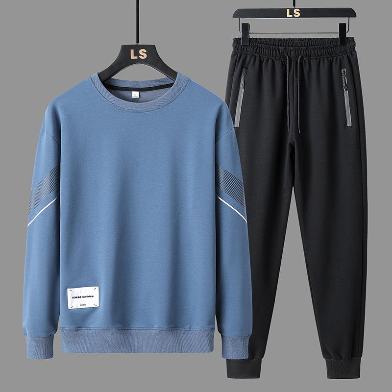 メンズカジュアル 2 ピーススポーツウェアセットストリートフ - Men'S Fashion Hoodies のレビューと価格