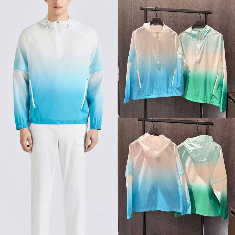 2026 韓国スタイルメンズゴルフ日焼け防止ジャケット軽量ジ - Windbreaker Men Zip のレビューと価格