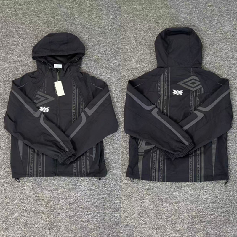 ヴィンテージブラックメルトラジャケット ウィンドブレーカー  - Windbreaker Men Zip のレビューと価格