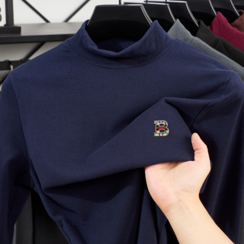 メンズ新作ファッショナブルなレタープリント入り春秋用ハーフハ - Men'S Fashion Hoodies のレビューと価格