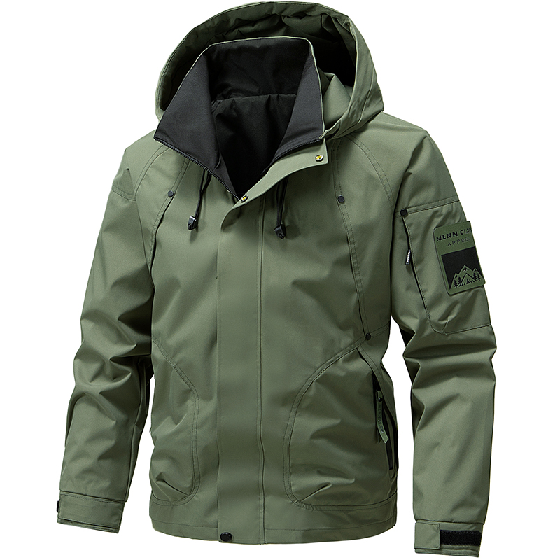 ストリートウェア アビエイタージャケット メンズ アウトドア - Windbreaker Men Zip のレビューと価格