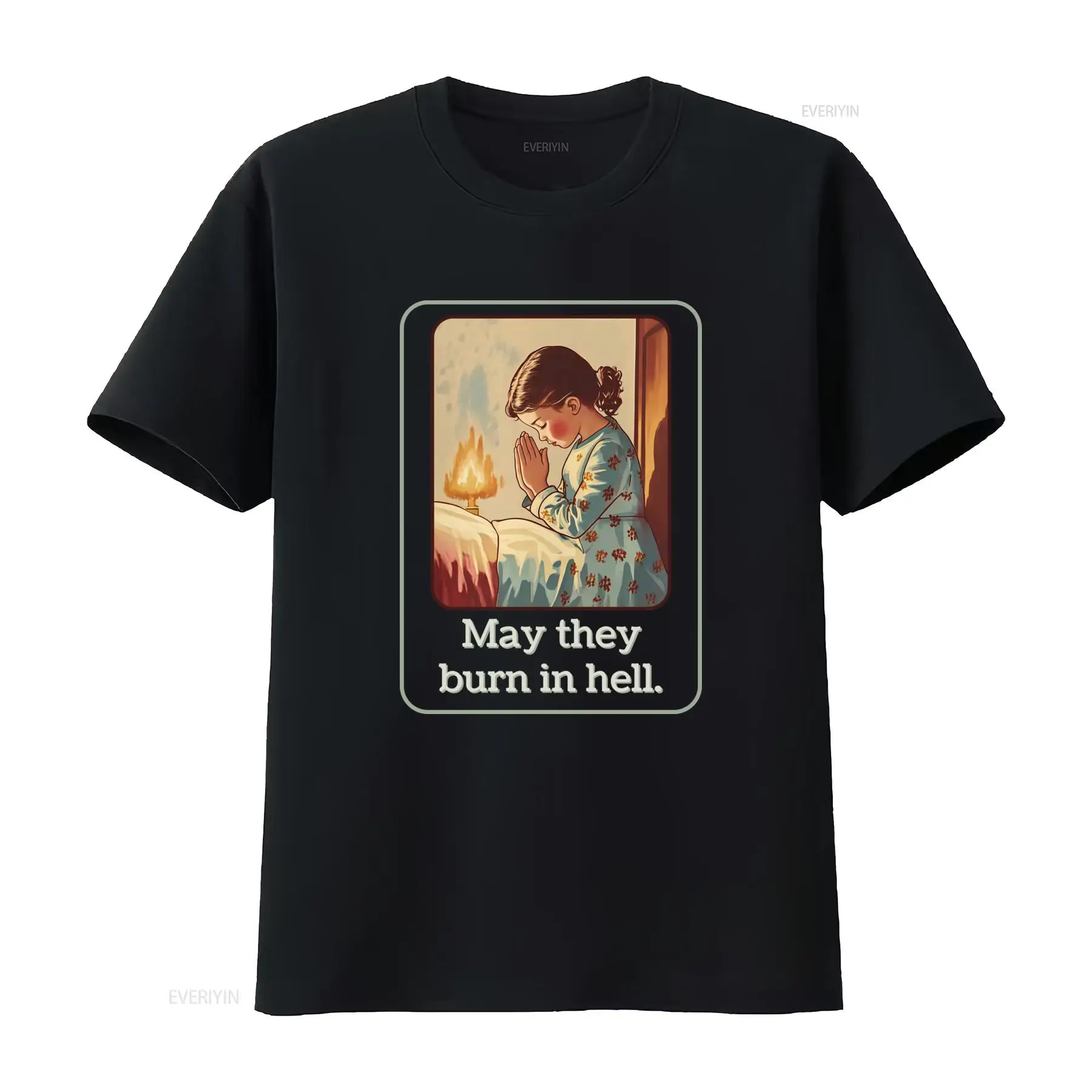 May They Burn In Hell Tシャツ 面白い - 1950S Fashion Men'S のレビューと価格