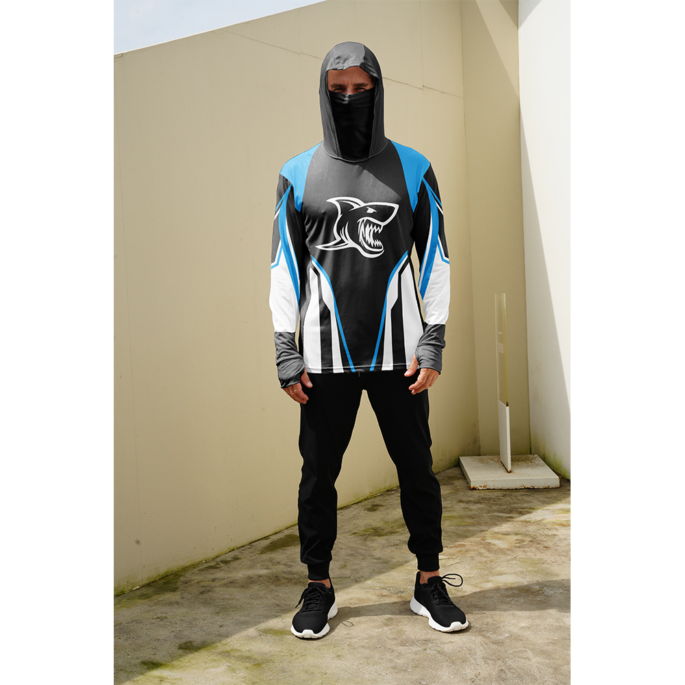 釣り用シャツ メンズ 日焼け防止 フード付きマスク 一体型  - Men'S Fashion Hoodies のレビューと価格