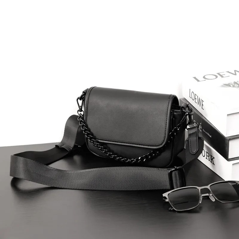 ファッションデザインメンズクロスボディバッグチェーンクロスボ - Fashion Harness Men のレビューと価格