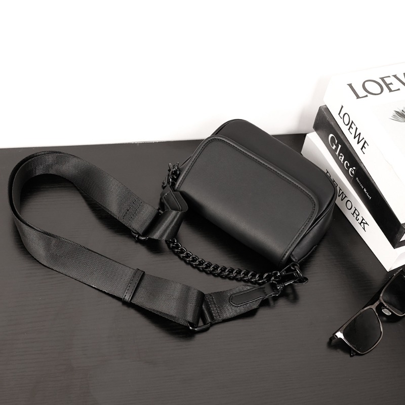 ファッションデザインメンズクロスボディバッグチェーンクロスボ - Fashion Harness Men のレビューと価格