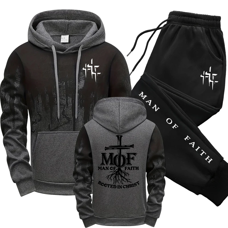 マン・オブ・フェイツ メンズトラックスーツ フーディー＆スウ - Men'S Fashion Hoodies のレビューと価格