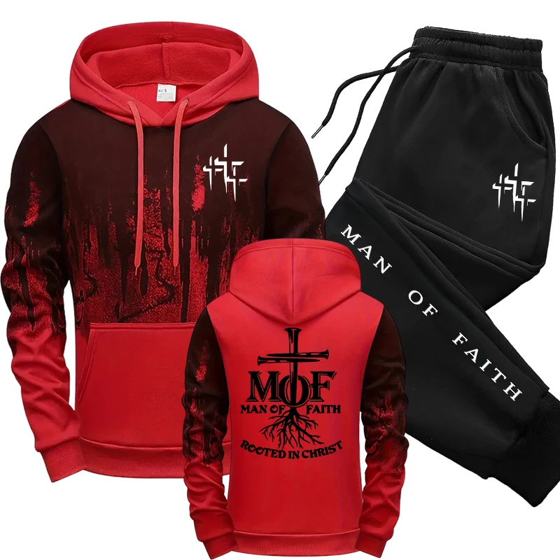 マン・オブ・フェイツ メンズトラックスーツ フーディー＆スウ - Men'S Fashion Hoodies のレビューと価格