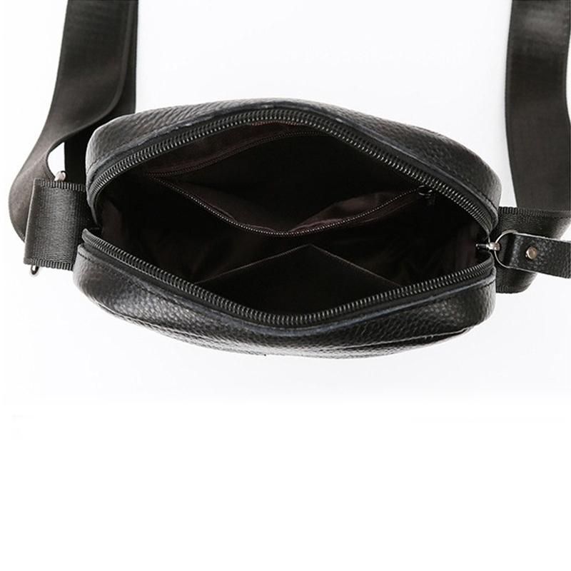 メンズビジネスレザーショルダーバッグトレンド大容量クロスボデ - Fashion Harness Men のレビューと価格