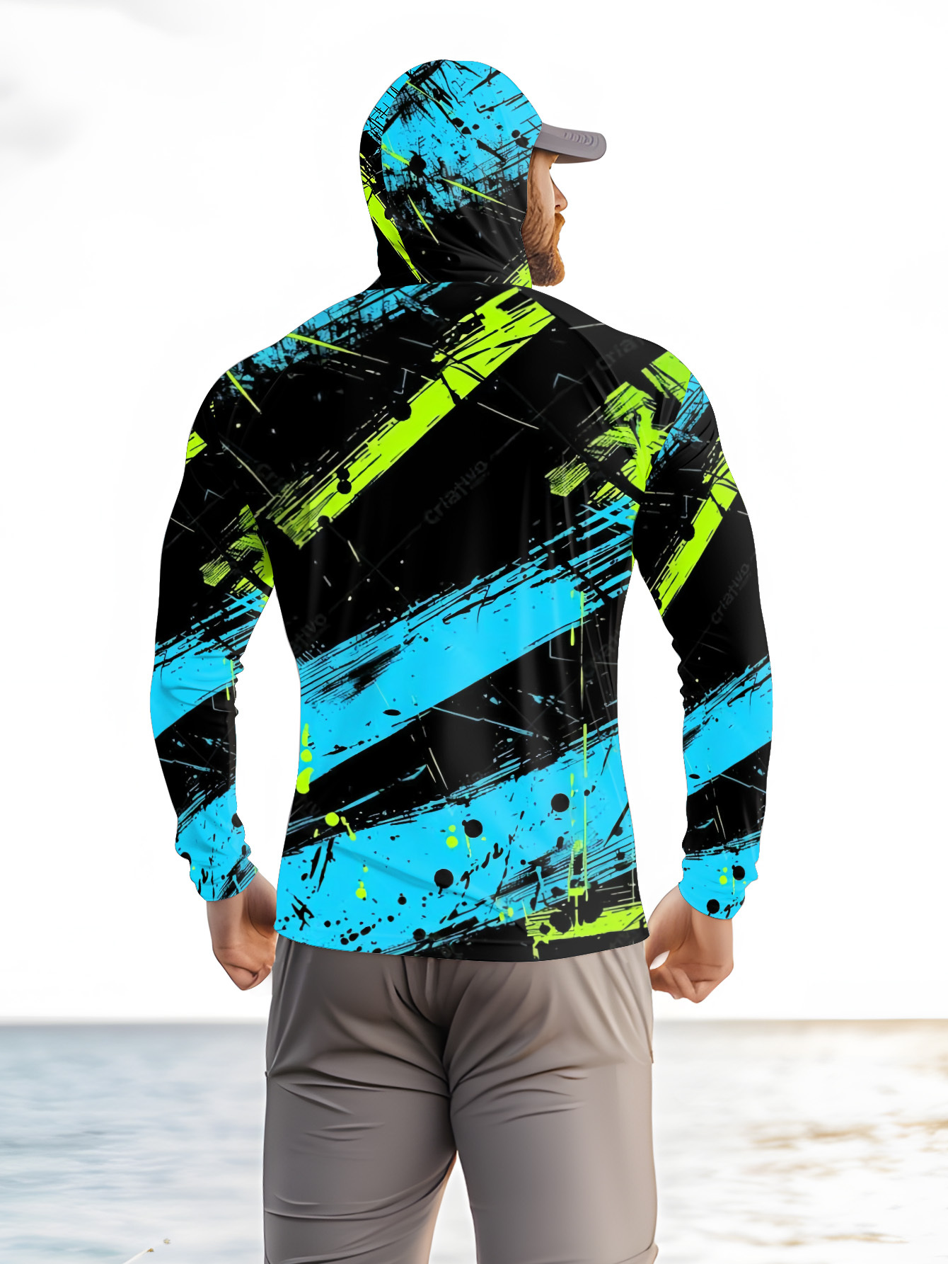 釣り用フーディー メンズ 長袖 速乾性 通気性 UVカット  - Men'S Fashion Hoodies のレビューと価格