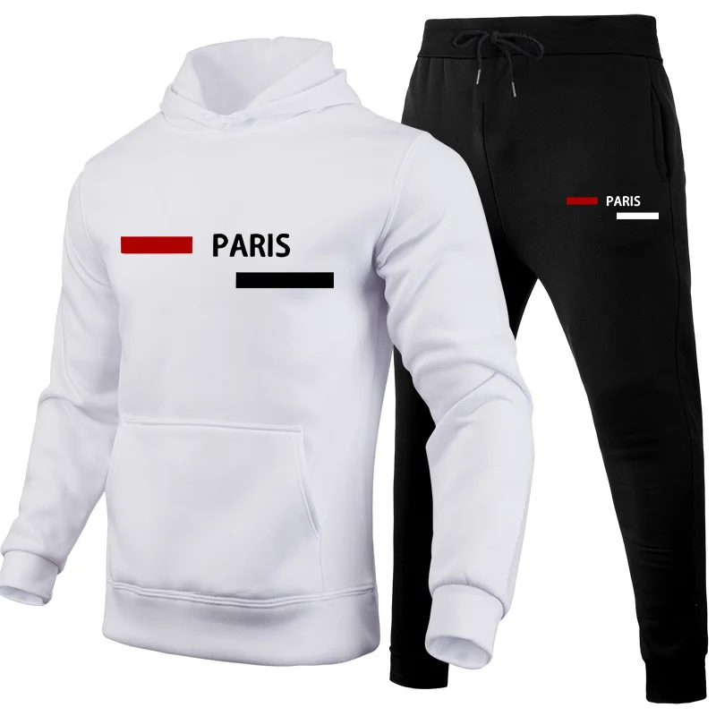 メンズトラックスーツ ファッション カジュアル フード付きス - Men'S Fashion Hoodies のレビューと価格