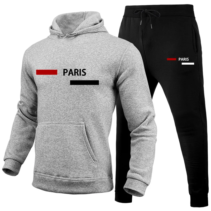 メンズトラックスーツ ファッション カジュアル フード付きス - Men'S Fashion Hoodies のレビューと価格