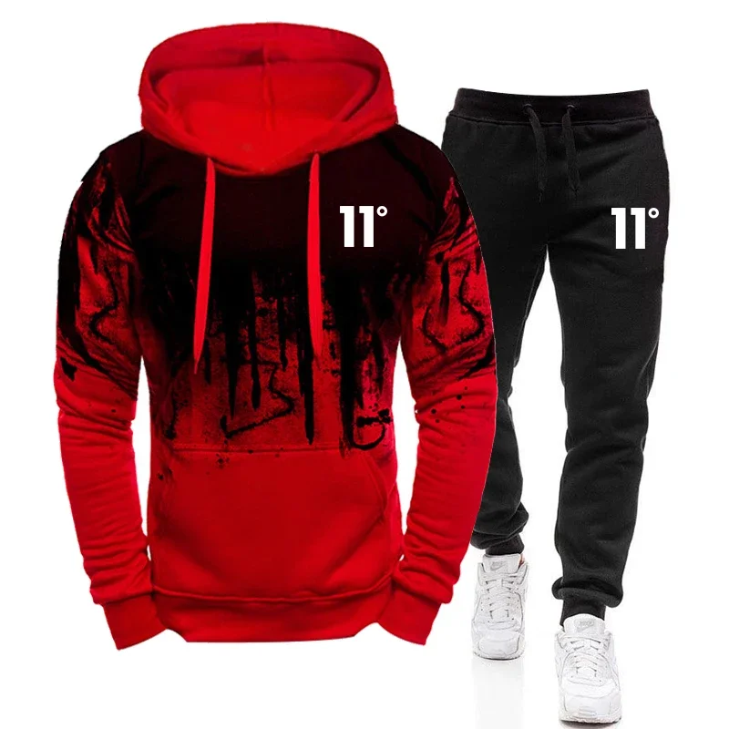カジュアルファッション高品質メンズトラックスーツジョギングメ - Men'S Fashion Hoodies のレビューと価格