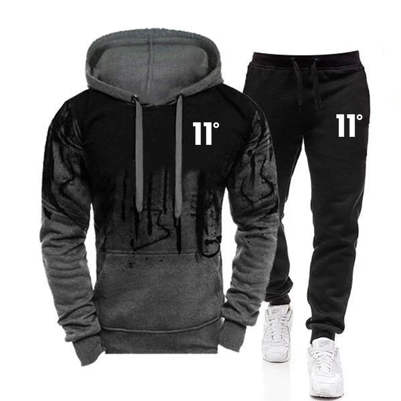 カジュアルファッション高品質メンズトラックスーツジョギングメ - Men'S Fashion Hoodies のレビューと価格