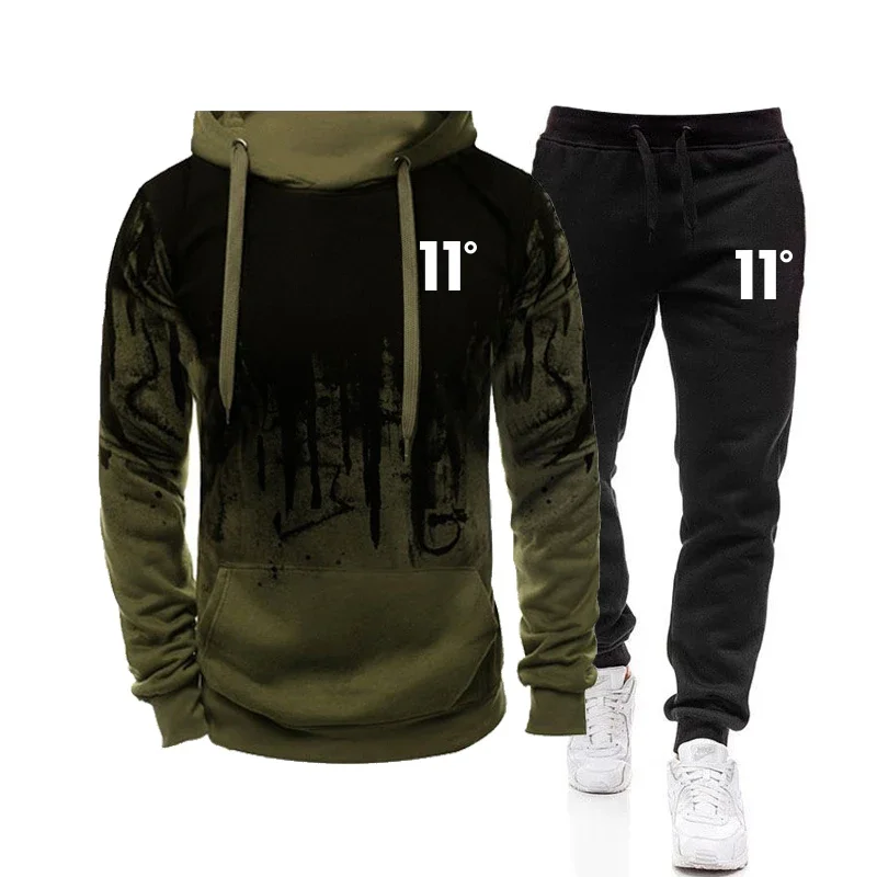 カジュアルファッション高品質メンズトラックスーツジョギングメ - Men'S Fashion Hoodies のレビューと価格
