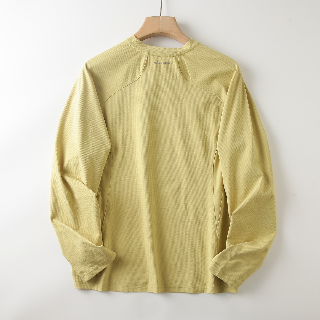 ユニセックス ハイストレッチ 通気性のある長袖 T シャツ  - Men'S Fashion Trends のレビューと価格