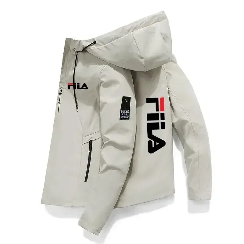 メンズ 春秋 プリント ジップアップ ウィンドブレーカー 防 - Windbreaker Men Zip のレビューと価格