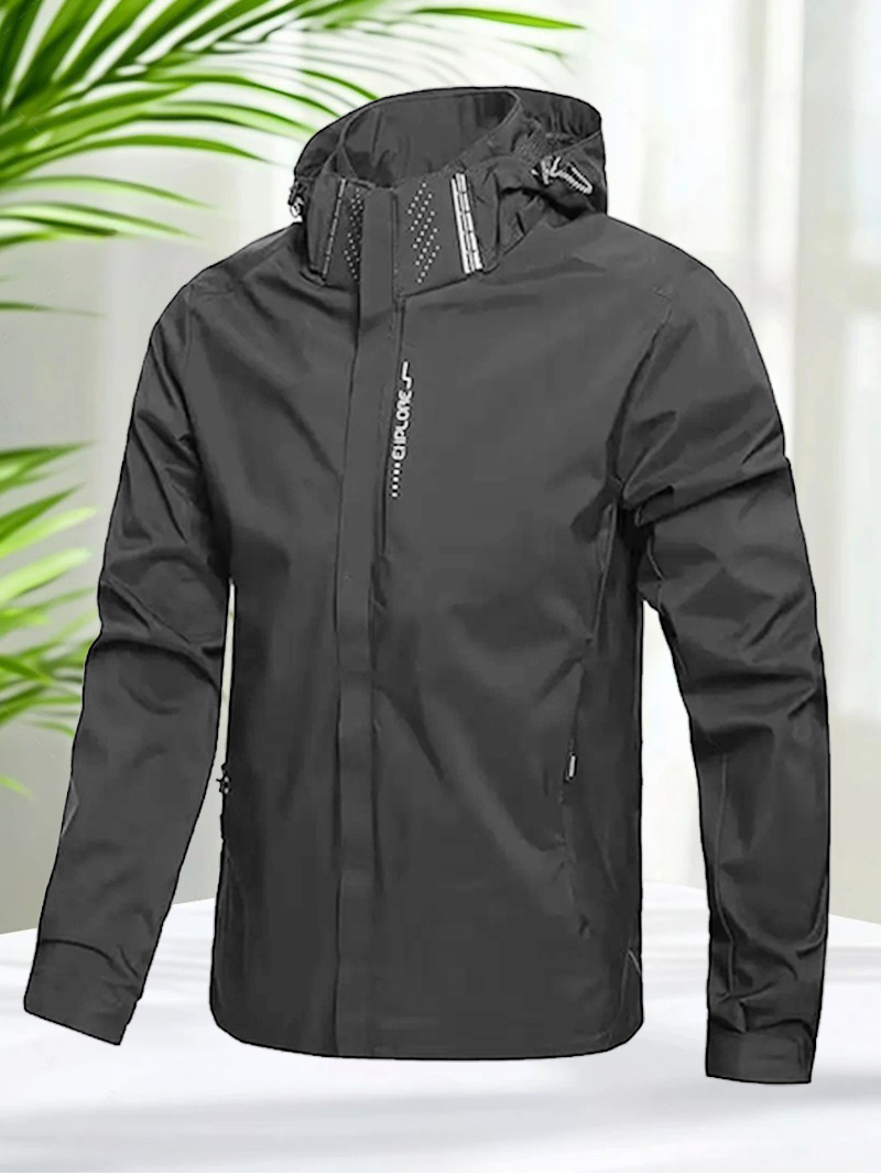 防水ジャケット メンズ アウトドア ウィンドブレーカー ジャ - Windbreaker Men Zip のレビューと価格