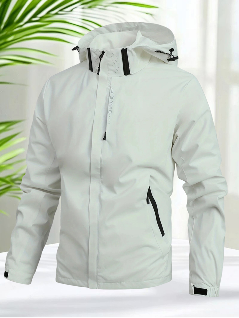 防水ジャケット メンズ アウトドア ウィンドブレーカー ジャ - Windbreaker Men Zip のレビューと価格