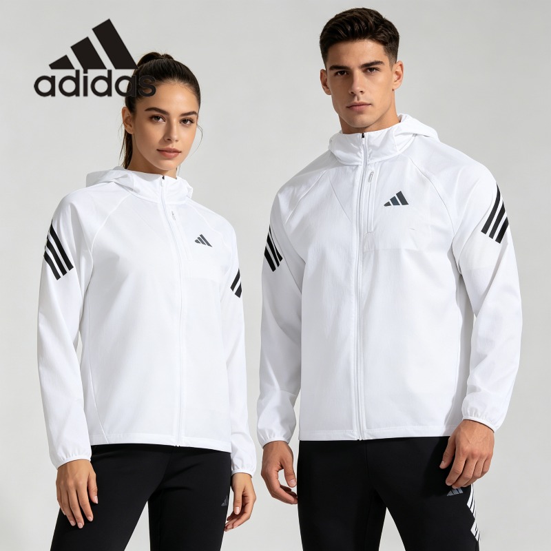アディダス ウーブン クロップド フード ジップ ウィンドブ - Windbreaker Men Zip のレビューと価格