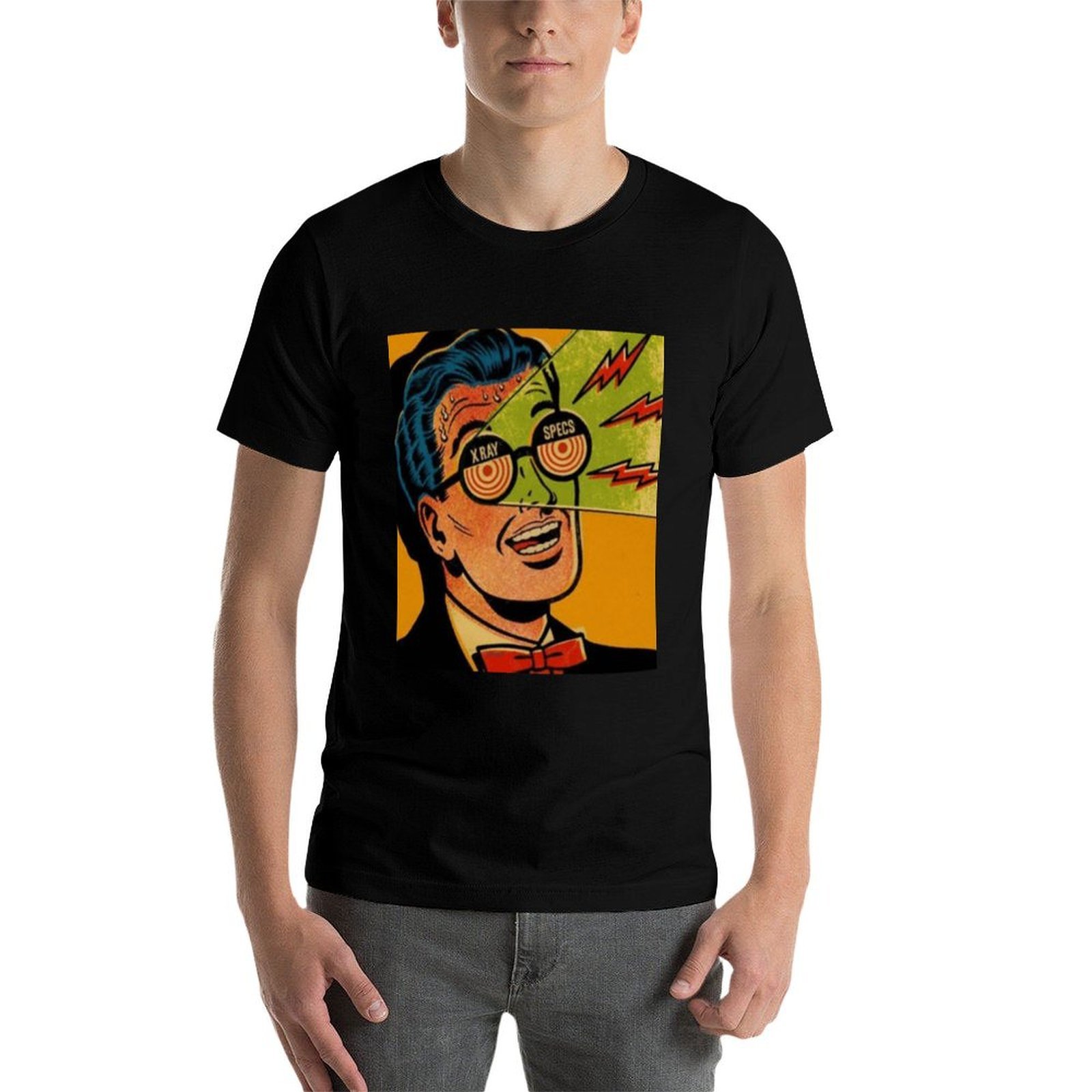 1950年代のヴィンテージX線メガネTシャツ ファッションシ - 1950S Fashion Men'S のレビューと価格