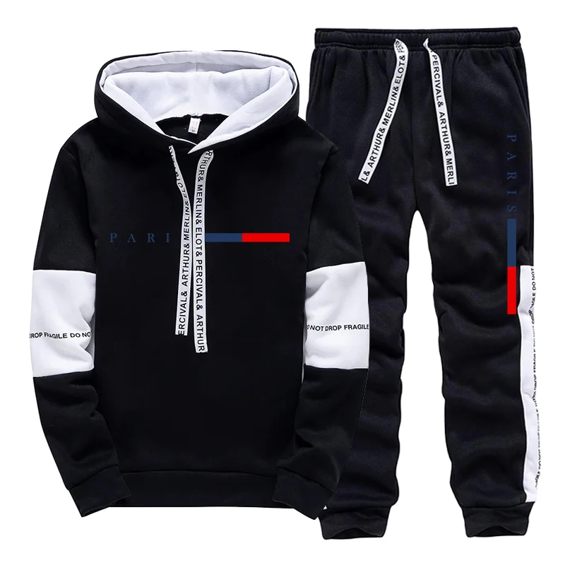 メンズセット/パーカー/パンツ パリファッション 秋冬 カジ - Men'S Fashion Hoodies のレビューと価格