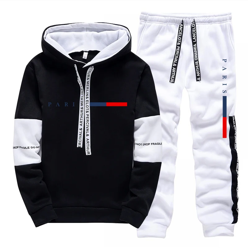 メンズセット/パーカー/パンツ パリファッション 秋冬 カジ - Men'S Fashion Hoodies のレビューと価格