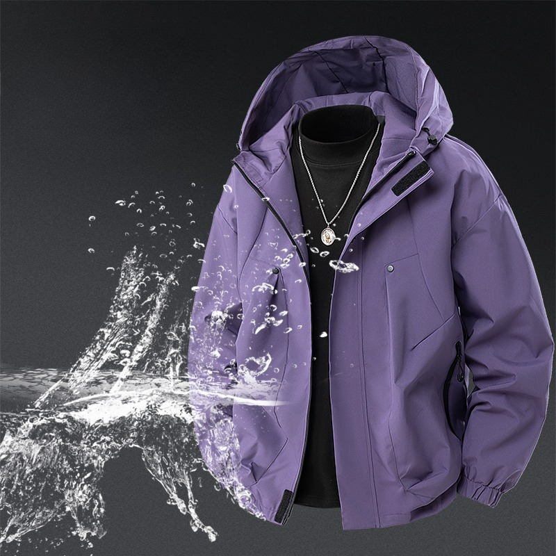 ユニセックス防水タクティカルジャケット ウインドブレーカー  - Windbreaker Men Zip のレビューと価格
